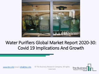 Water Purifiers Market Is Booming Worldwide By Leading Key Players 2020