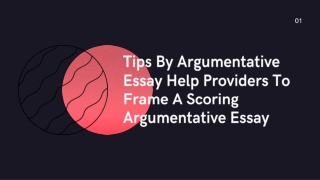 Tips by Argumentative Essay Help Providers to Frame a Scoring Argumentative Essay