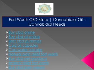 Cbd oil capsules