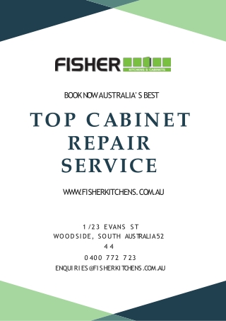 Best Kitchen Cabinet Repair Services Offer Customised Services