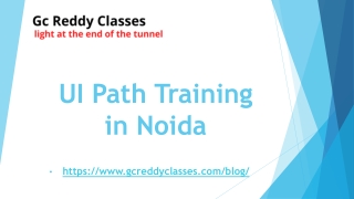 UI Path Training in Noida