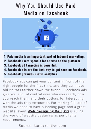 Why You Should Use Paid Media on Facebook