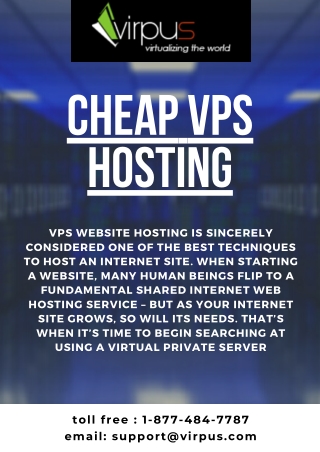 Cheap vps hosting