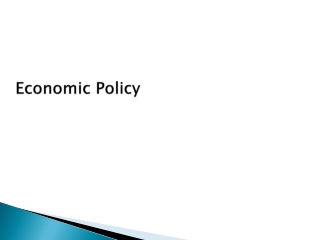 Economic Policy