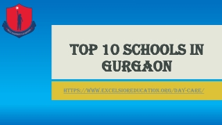 Top 10 schools in Gurgaon