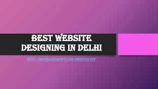 Best website designing in DELHI