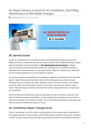 Get The Best Air Conditioner Service Center Near Me