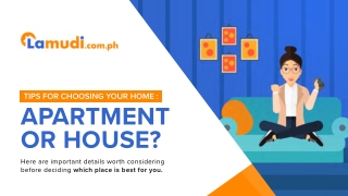 Tips for Choosing Your Home: Apartment or House? | Lamudi