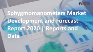 Sphygmomanometers Market Study | Manufacturers Analysis, Market Size 2027