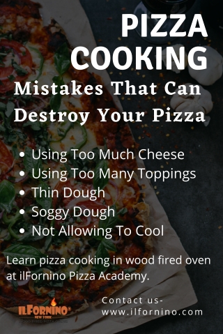 Pizza Cooking Mistakes That Can Destroy Your Pizza