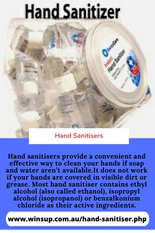 Darwins Craziest Hand sanitizer order