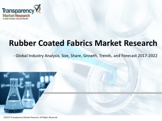 GLOBAL RUBBER COATED FABRICS MARKET: EXTENSIVE UPTAKE IN AUTOMOTIVE INDUSTRY TO ACCENTUATE GROWTH