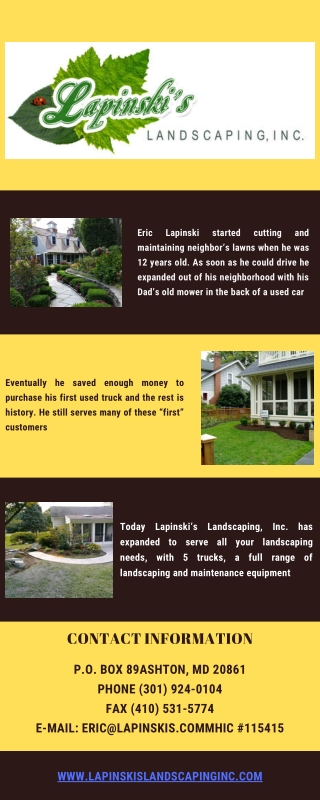 Landscaper Bethesda MD