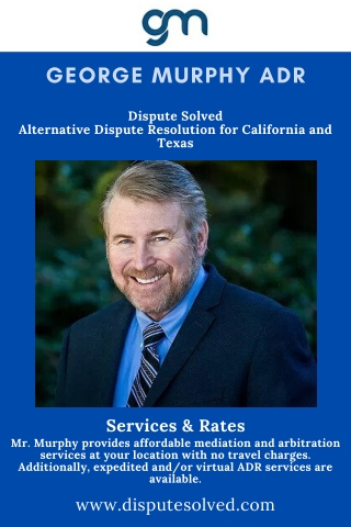 George Murphy Mediator And Arbitrator - George Murphy Mediator