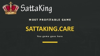 Is satta King game Legal?
