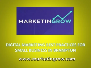 Digital marketing best practices for Small Business in Brampton