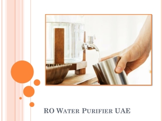 Why This Is The Best Time To Buy RO Water Purifier UAE | So-Safe