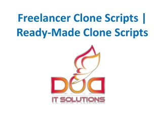 Freelancer Clone Scripts | Ready-Made Clone Scripts