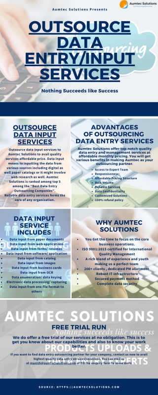 Outsource Data Entry & Input Services