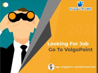 Get a Job in Dubai with VolgoPoint