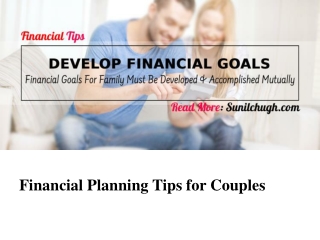 Financial Planning Tips for Couples