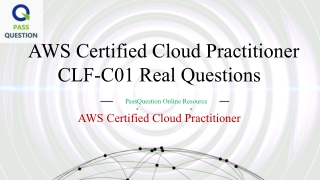 AWS Certified Cloud Practitioner CLF-C01 pdf