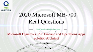 Microsoft MB-700 Practice Test Questions