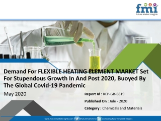 A New Fmi Report Forecasts The Impact Of Covid-19 Pandemic On FLEXIBLE HEATING ELEMENT MARKET Growth Post 2020