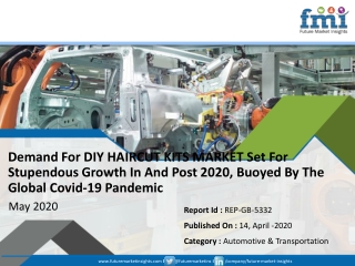 A New Fmi Report Forecasts The Impact Of Covid-19 Pandemic On DIY HAIRCUT KITS MARKET Growth Post 2020