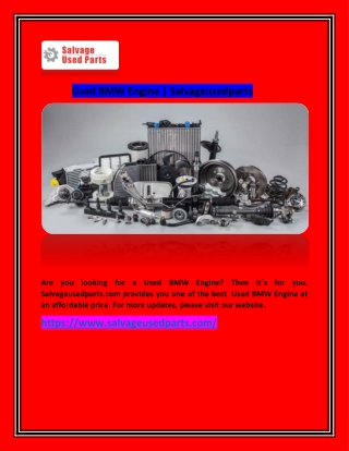 Used Audi Engine | Salvageusedparts