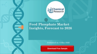 Feed Phosphate Market Insights, Forecast to 2026