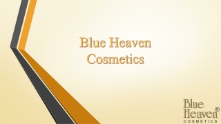 Best Makeup & Cosmetic Products Blue heaven.