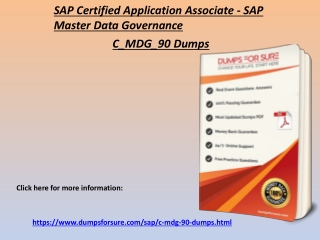 Real SAP C_MDG_90 Exam Questions answers - C_MDG_90 Dumps PDF