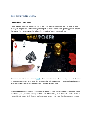 ONLINE AGENT VIRALQQ POKER, DOMINOQQ, BANDARQ RELIABLE