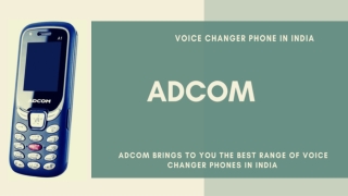 Shop for the best voice changer phones in India