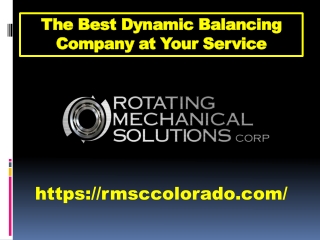 Dynamic Balancing Companies