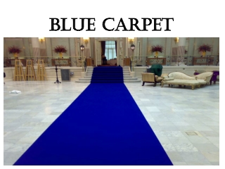 Blue Carpets In Dubai