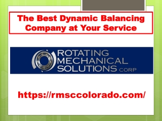 Dynamic Balancing Companies