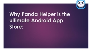 Why Panda Helper is the ultimate Android App Store