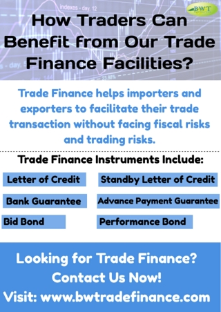 Infographics: Trade Finance Facilities – LC, SBLC, and BG MT760