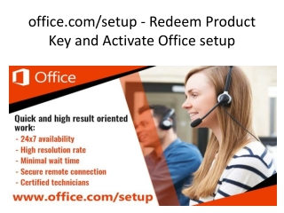 office.com/setup - Activate Office Setup