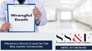 Wrongful Death Claims On The Rise Among Youngsters