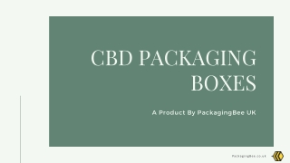 Custom CBD Boxes