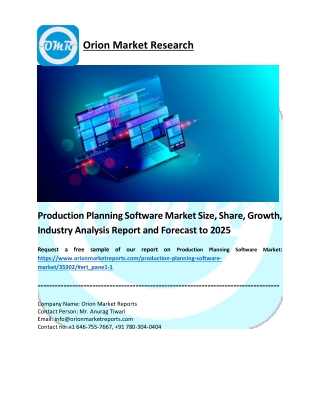 Production Planning Software Market