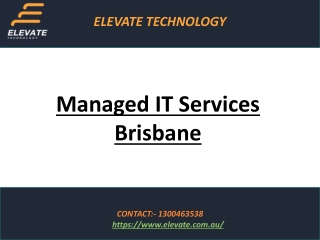 Popular Mackay Computer services - Elevate Technology