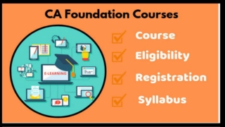 CA Foundation course