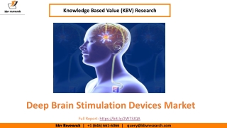 Deep Brain Stimulation Devices Market size is expected to reach $2.3 billion by 2025 - KBV Research