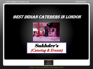 Best Indian Caterers In London