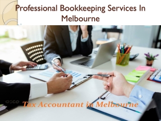 Professional Bookkeeping Services in Melbourne