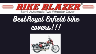 Looking for the best Royal Enfield waterproof cover?